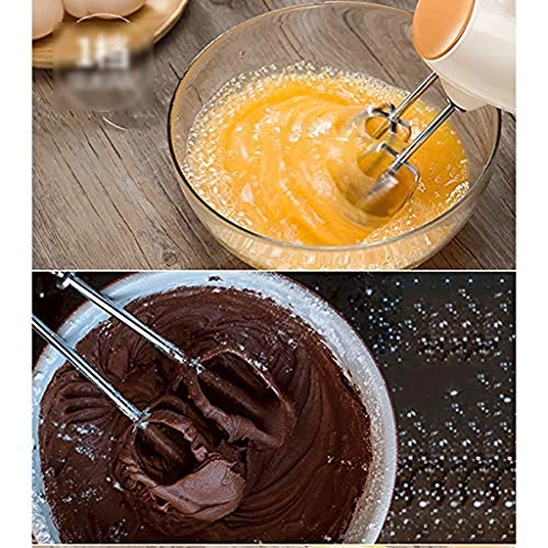 Handheld Electric Egg Beater - High Power 5-speed Turbo