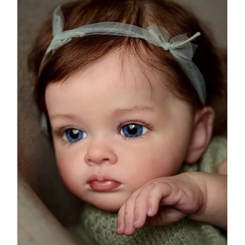 Rebirth Baby Doll - 48cm/58cm Silicone Limbs Cloth Body Panda Clothes Gift Set