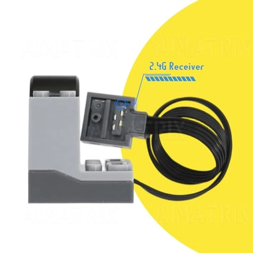 servo motor + L-motor + AA battery pack + infrared receiver + motor controller - 5 pcs