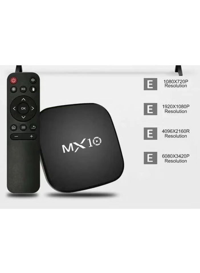 MX10 4K Android 13.0