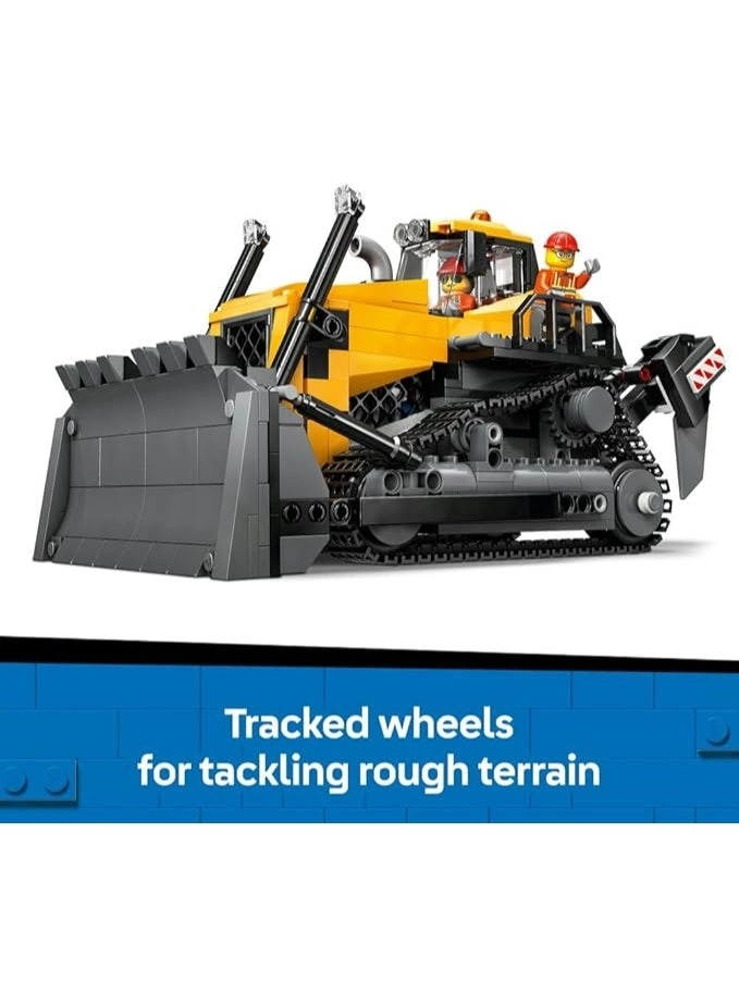 City Yellow Bulldozer (60466)