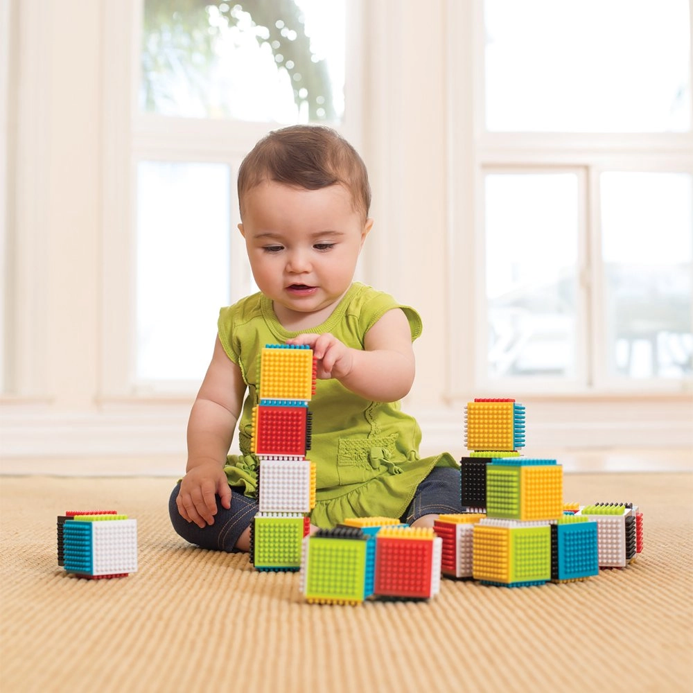Press & Stay Sensory Block Set - 6 months