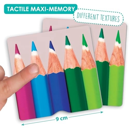 Tactile Maxi-Memory Nature The Senses - 3 years To 8 years 1 pieces