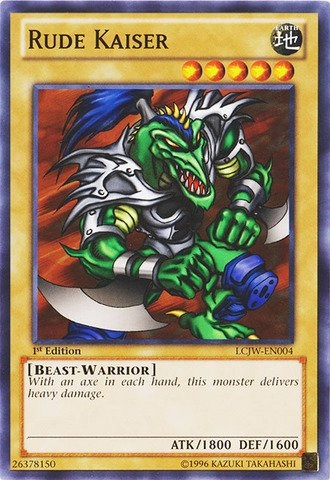 Rude Kaiser LCJW-EN004 - Legendary Collection 4: Joey's World 1st Edition