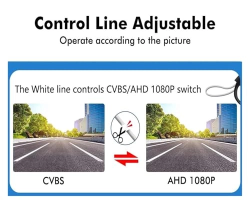 Vehicle Rear View Camera - Starlight Night Vision AHD CVBS 1920x1080P