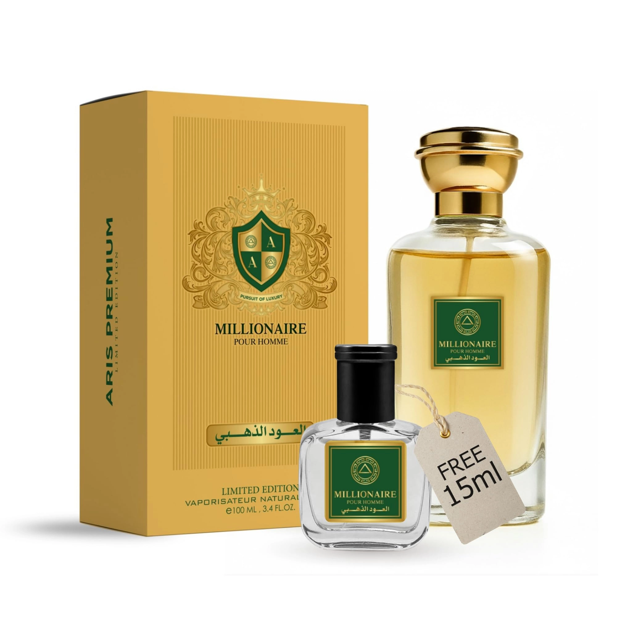 Aris Millionaire Pour Homme Eau de Parfum - 100ml