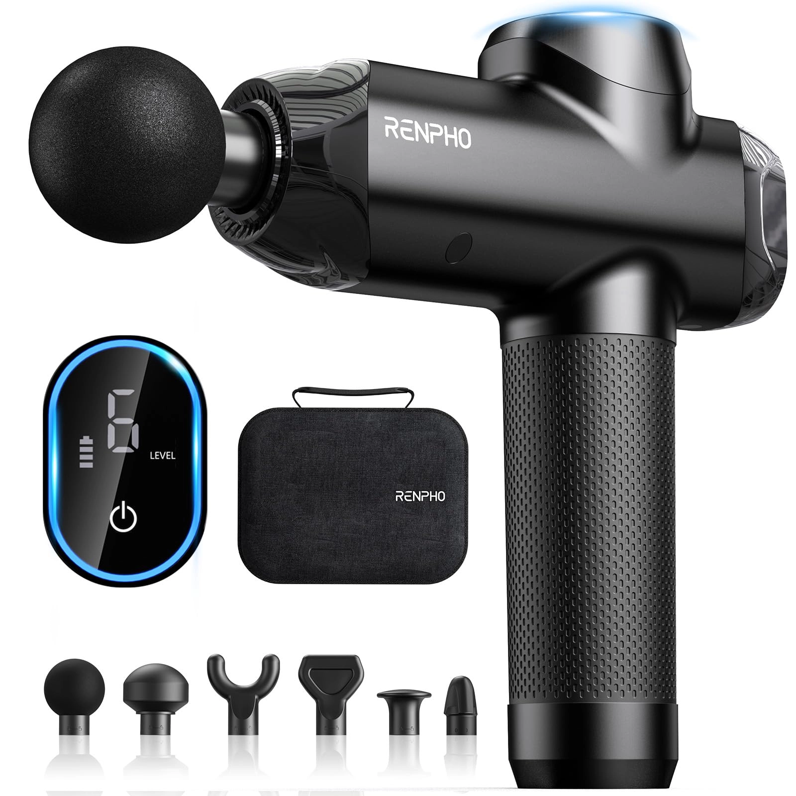 Renpho Power+ Thermacool Massage Gun - Heat and Cold