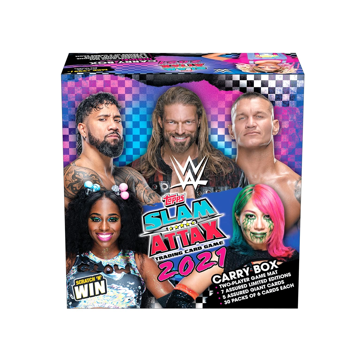 Topps WWE Slam Attax 2021 Edition (Carry Box) - 196pcs