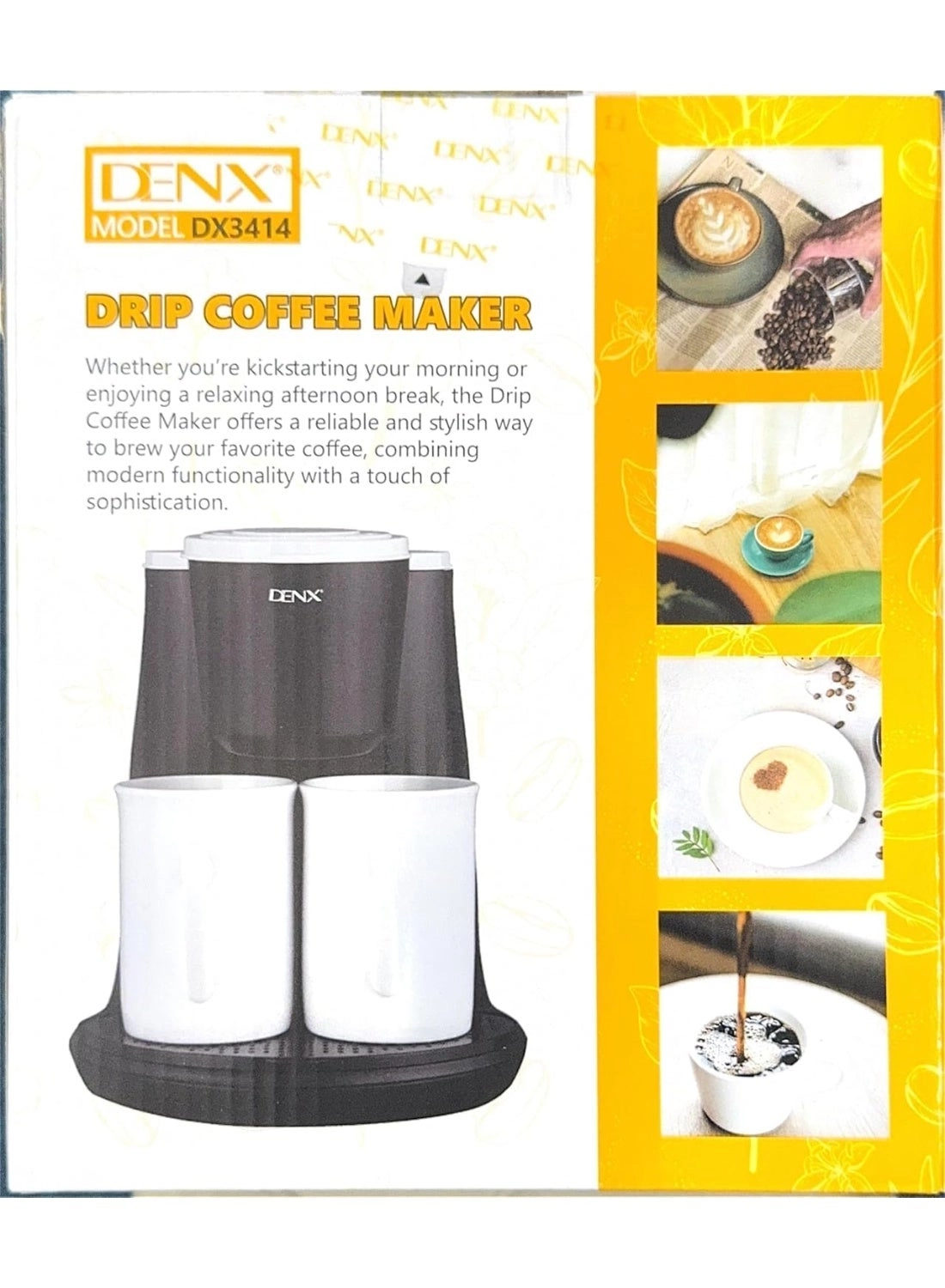 DX3414 - Single & Double Cup Permanent High-Density Filter