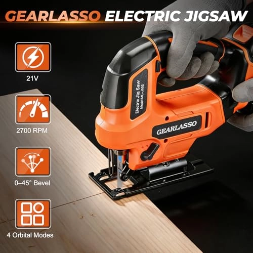 Cordless Jig Saw - 2×2.0Ah