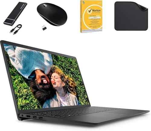 Inspiron 3520 - 15.6'' Core i3 8GB DDR4 512GB SSD + External SSD + Wireless Mouse + Antivirus + Mouse Pad