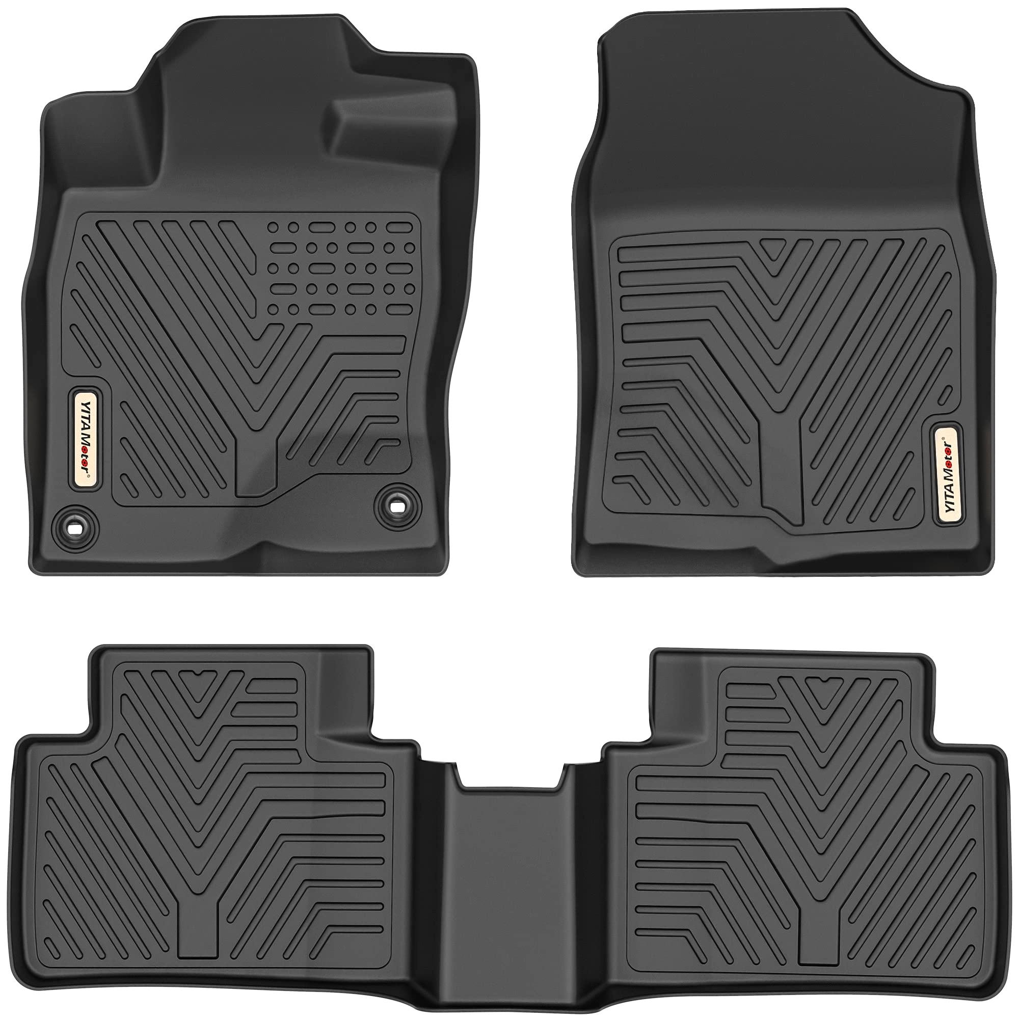 Floor Mats - Honda Civic 2016-2021 1st & 2nd Row