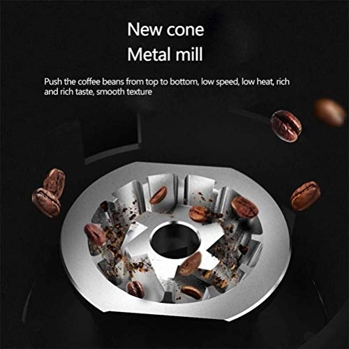 Espresso Coffee Machine - 5-Stage Grind 5-speed Grinder