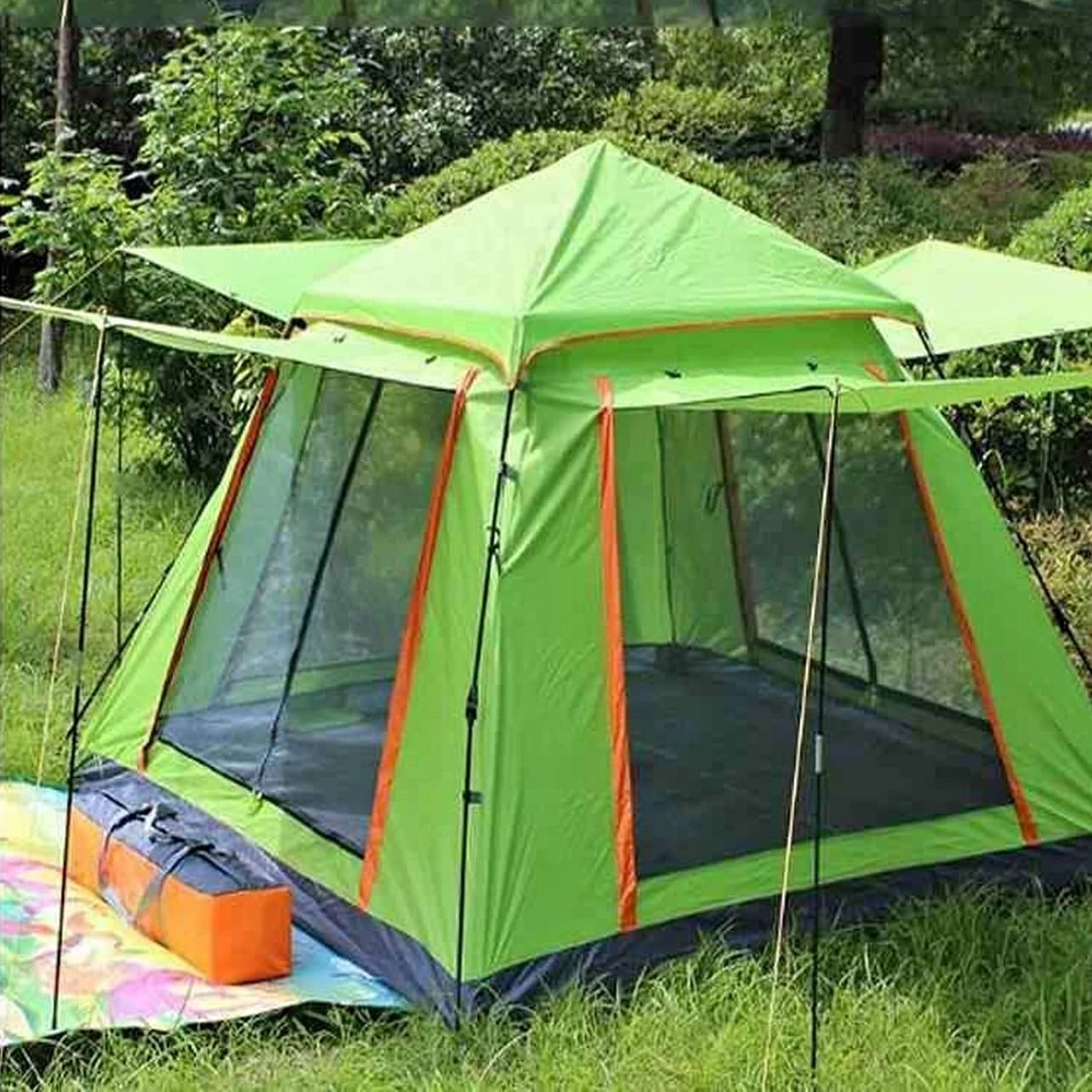 AL QADAH Large Camping Tent - 3 4 Person