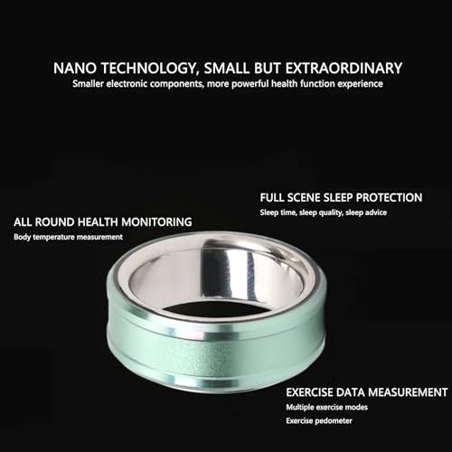 Smart Ring Health Tracker - IPX8 Waterproof 20mah Approx. 7 Days