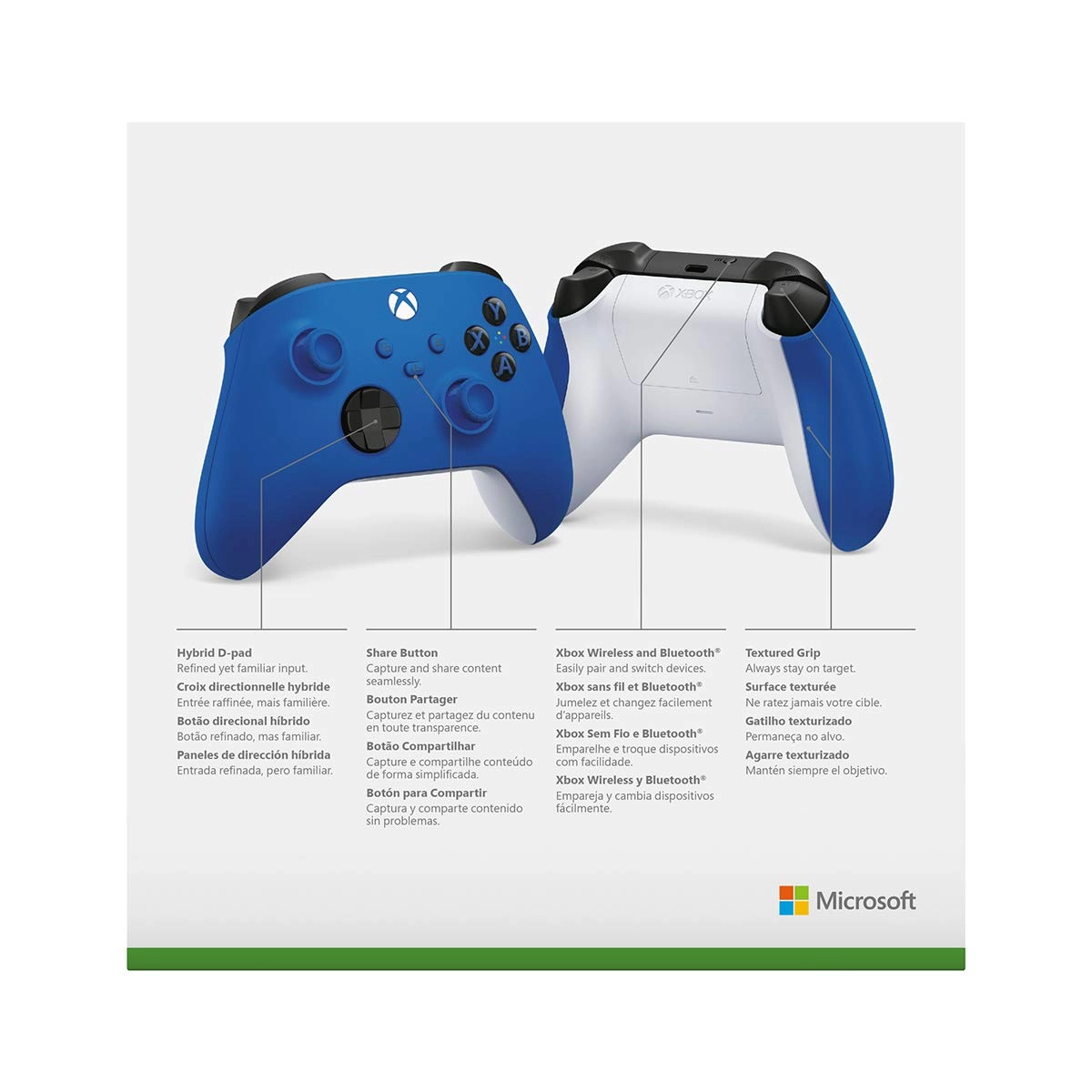 Wireless Controller - Shock Blue