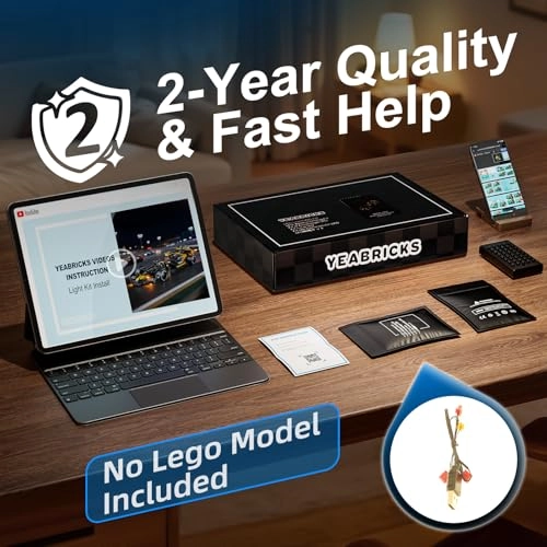 LED Light for Lego-77252 Speed Champions APXGP Team Race Car - Multicolor