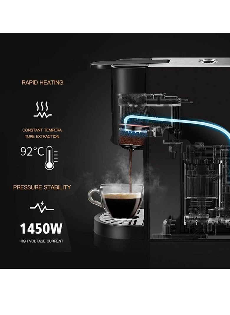 Portable Capsule Maker - 3-in-1 (Capsules, Ground Coffee & Pods)