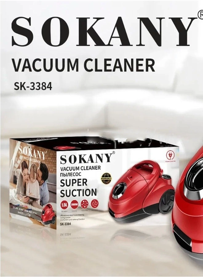 Vaccum Cleaner - 3000 W Red