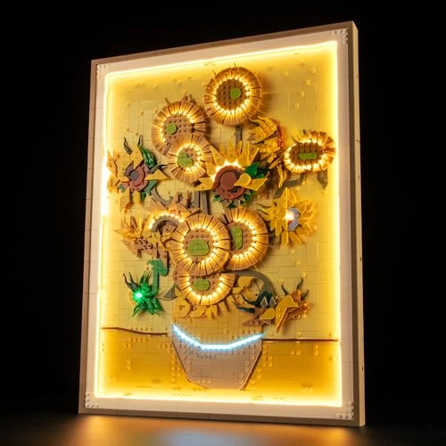 LED Lighting Kit for LEGO Vincent Van Gogh Sunflowers 31215