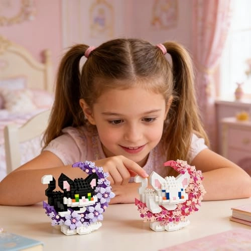 Cat Mini Building Blocks - 470 pcs 484 pcs