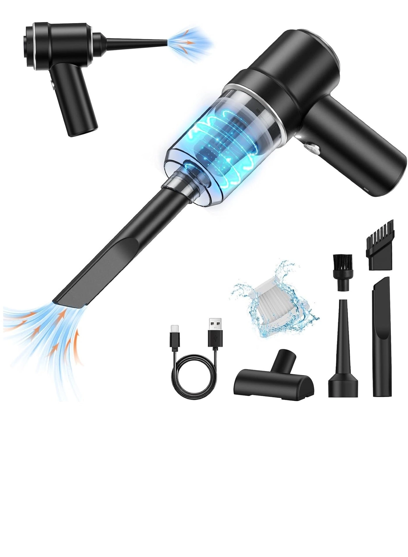 SYOSI Cordless Vacuum Cleaner - 4000mAh