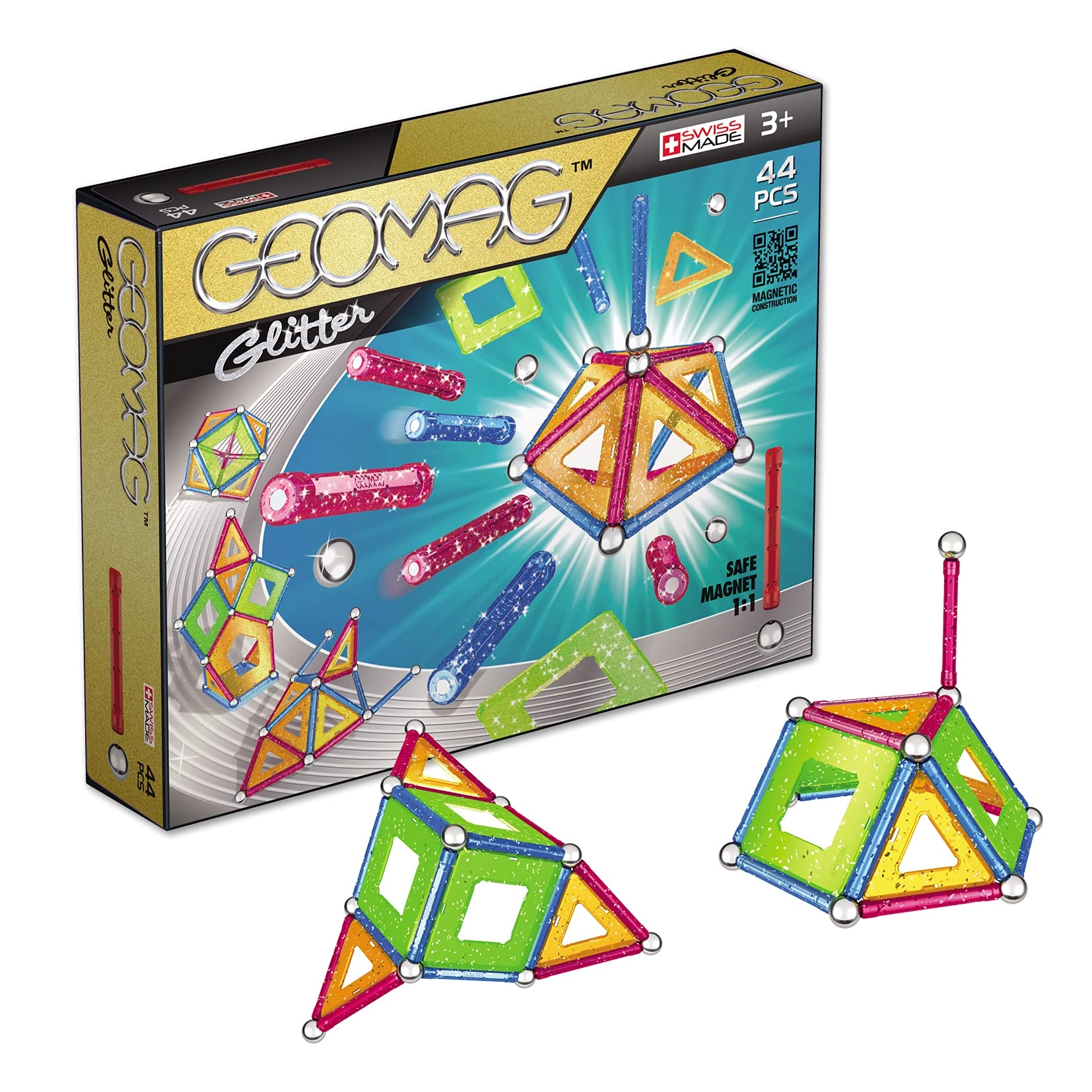 Geomagworld 532 Glitter - 44 pieces Science