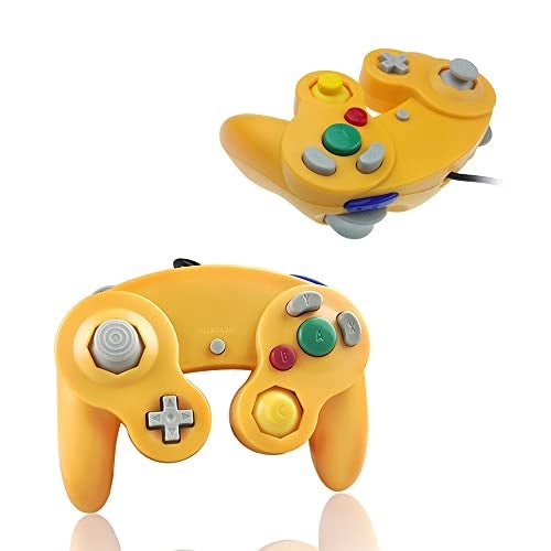 Gamecube Controller - Orange and Green Pack
