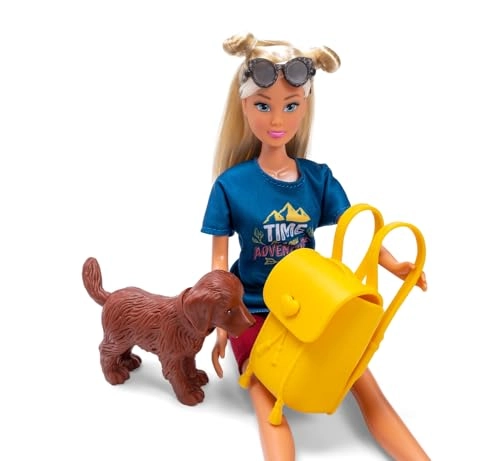 Steffi Love - Outdoor Doll with Dog & Accessories 29 cm Ages 3+