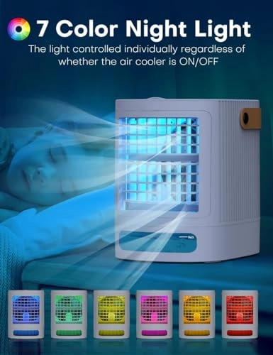 Mini Air Conditioner - 100 Cubic Feet Per Minute 700ml