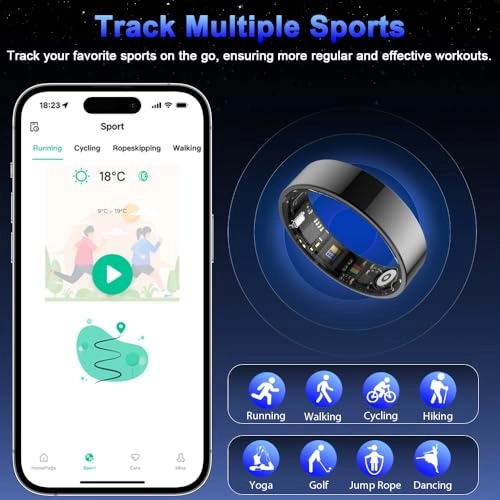 Smart Ring - Health Tracker Bluetooth IP68