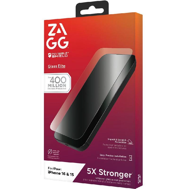 Clear Tempered Glass Screen Protector for iPhone 16 Pro Max