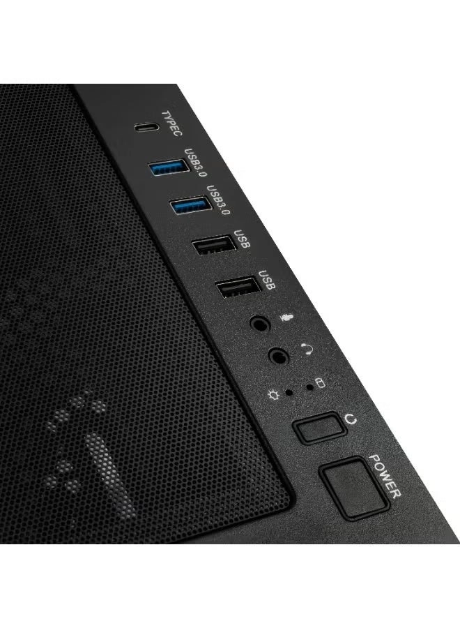 B507F-G-BLK - Side window Mid Tower