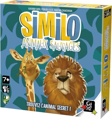 SIMILO: Wild Animals - Cooperative Deduction Game (French)