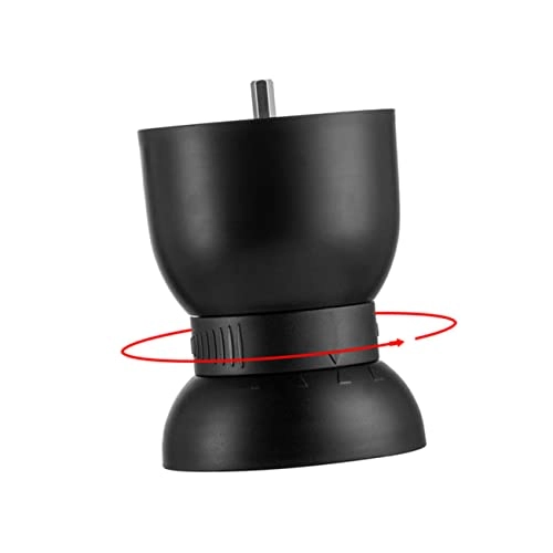 Setting Bean Grinding Hand Crank Coffee Machine - Black Ceramic Acrylic