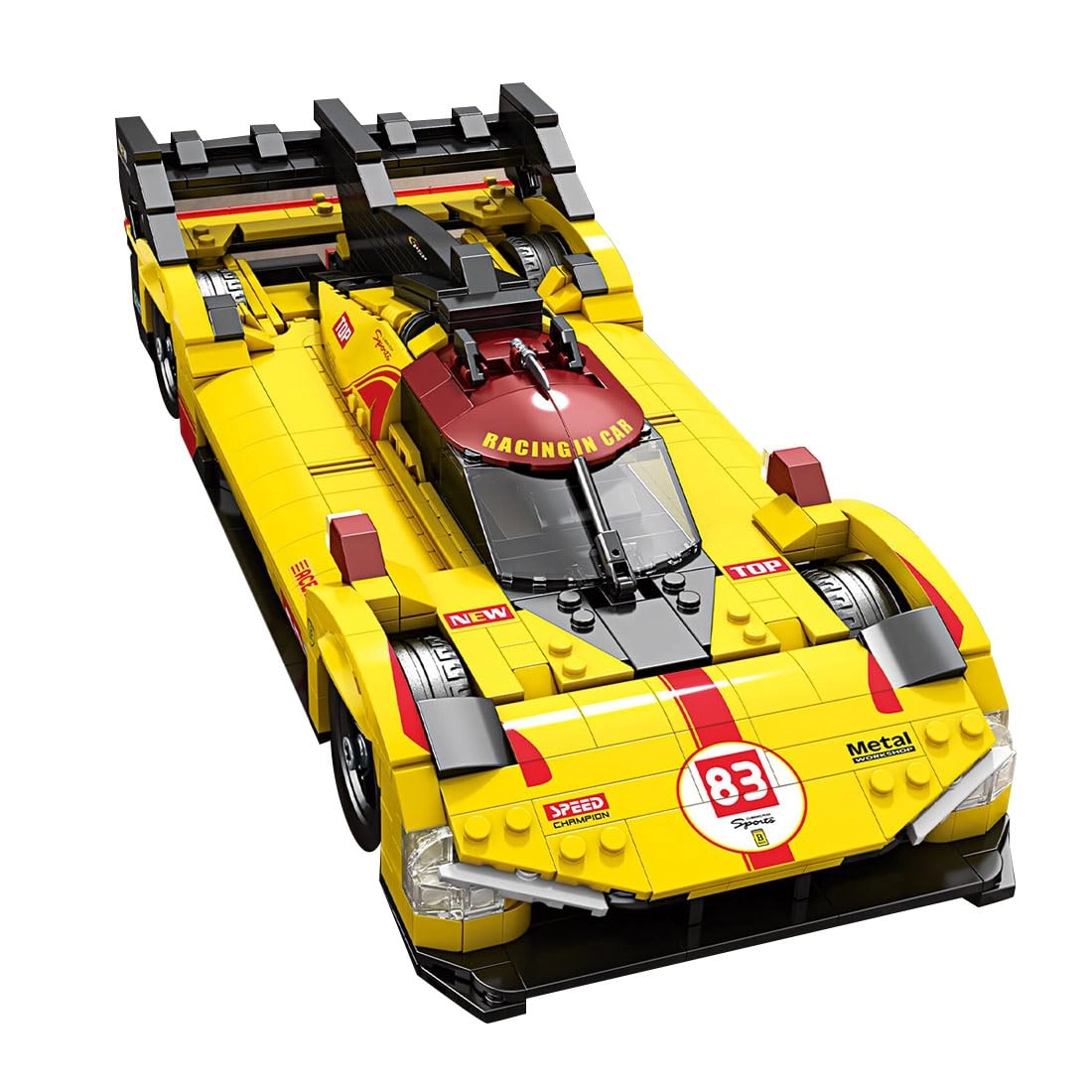 Supercar Building Blocks Set - 1370 pcs
