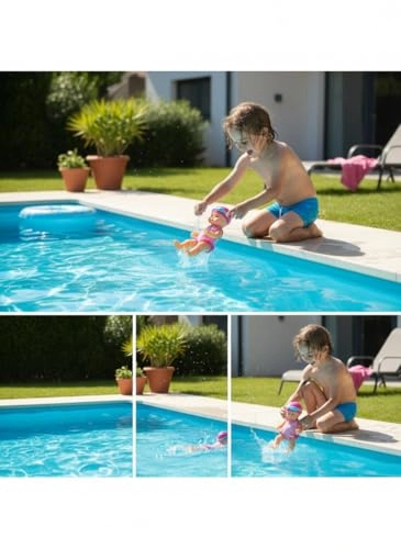 Swimming Doll - Battery Operated Waterproof 13 Inch