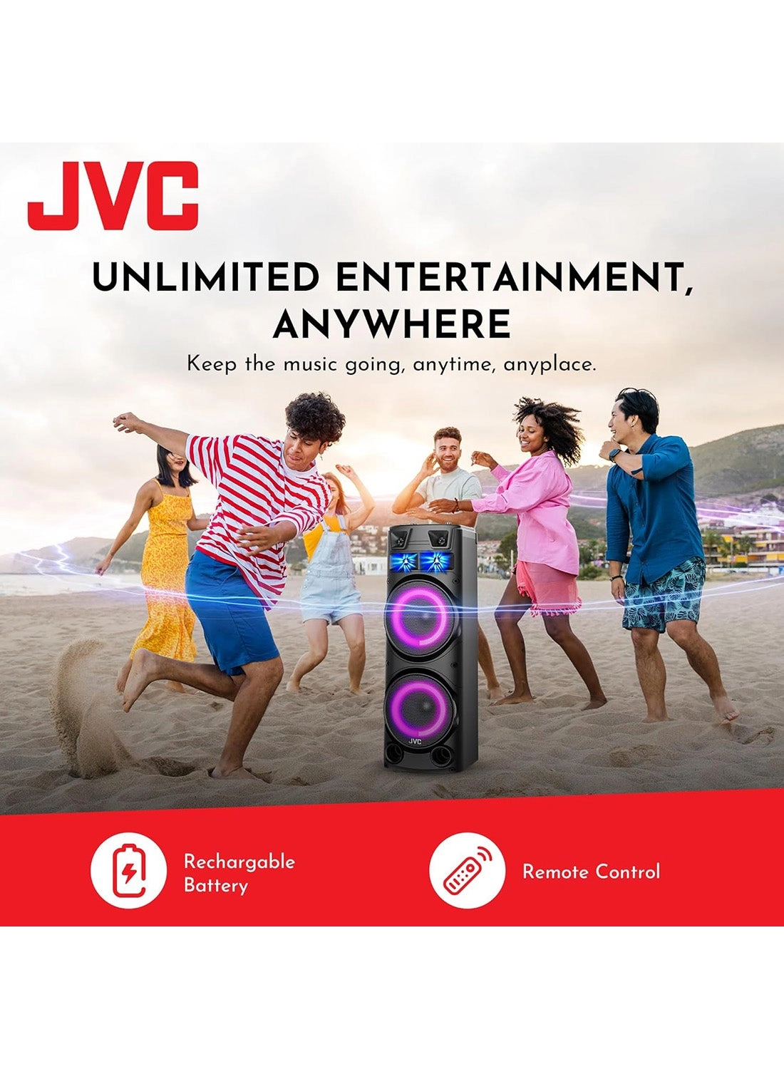 XS-N7222PB Party  Speaker