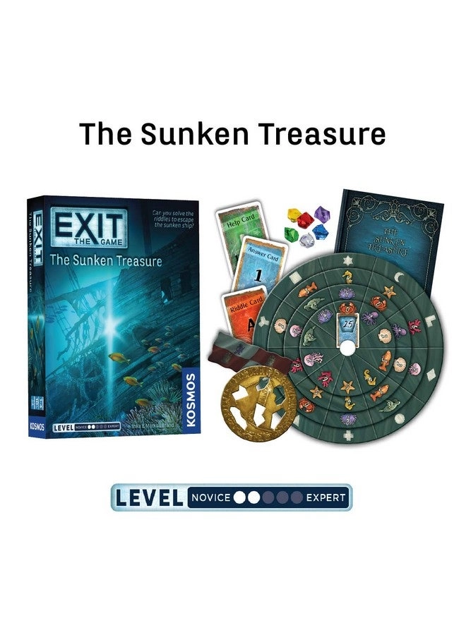 EXIT: The Game: Dead Man on the Orient Express + EXIT: The Game: Sinister Mansion + EXIT: The Game: Sunken Treasure + EXIT: The Game: Mysterious Museum