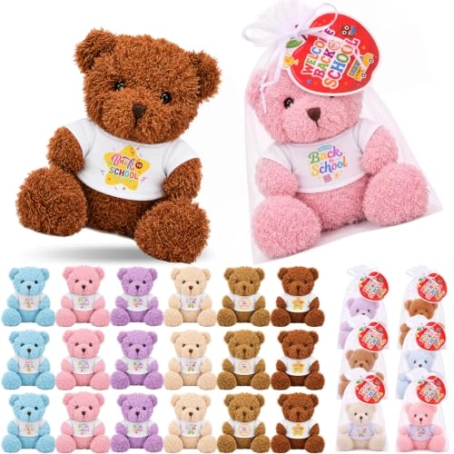 Back to School Bear - 12 cm - Assorted Styles