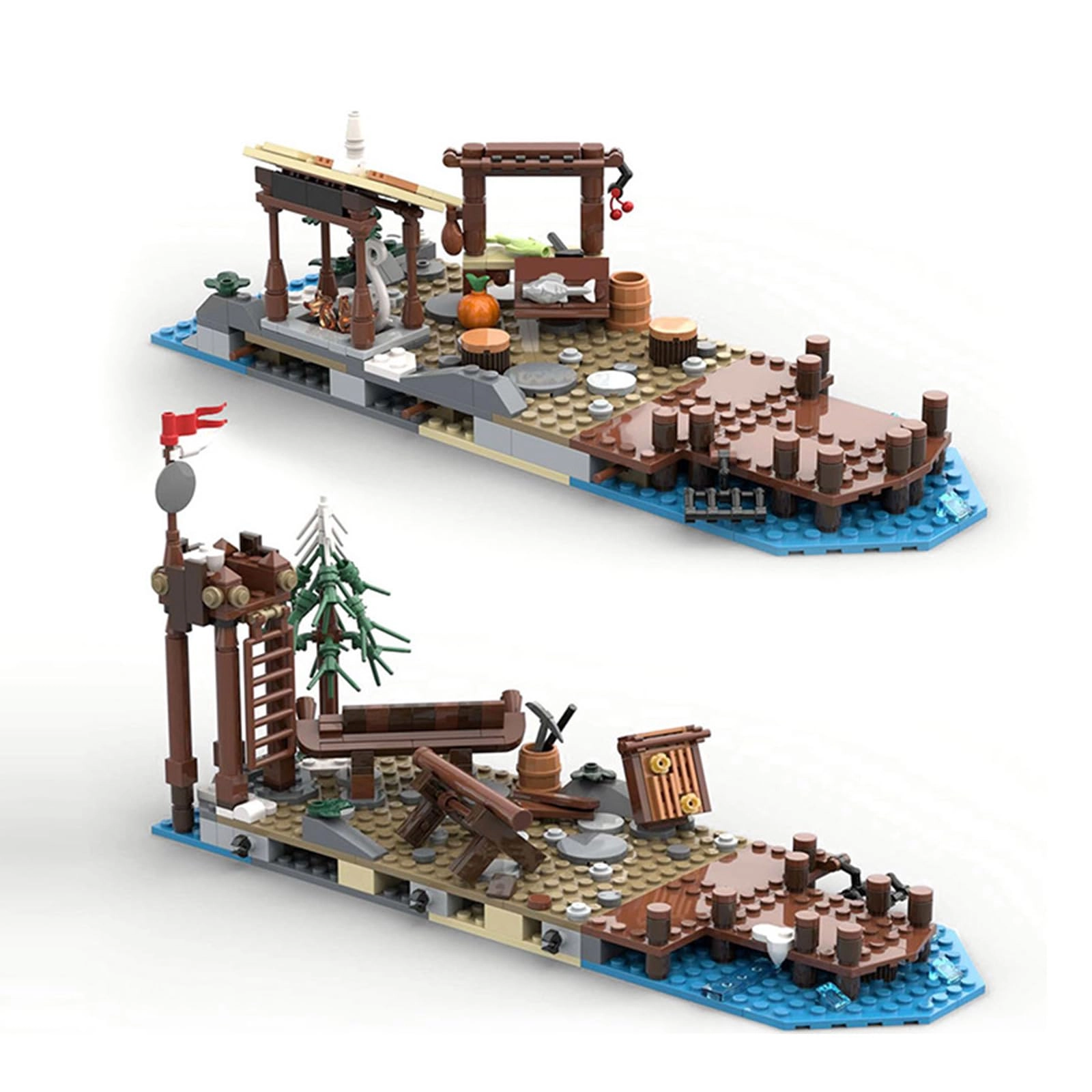 CYSNATU Viking Village - 585 pcs