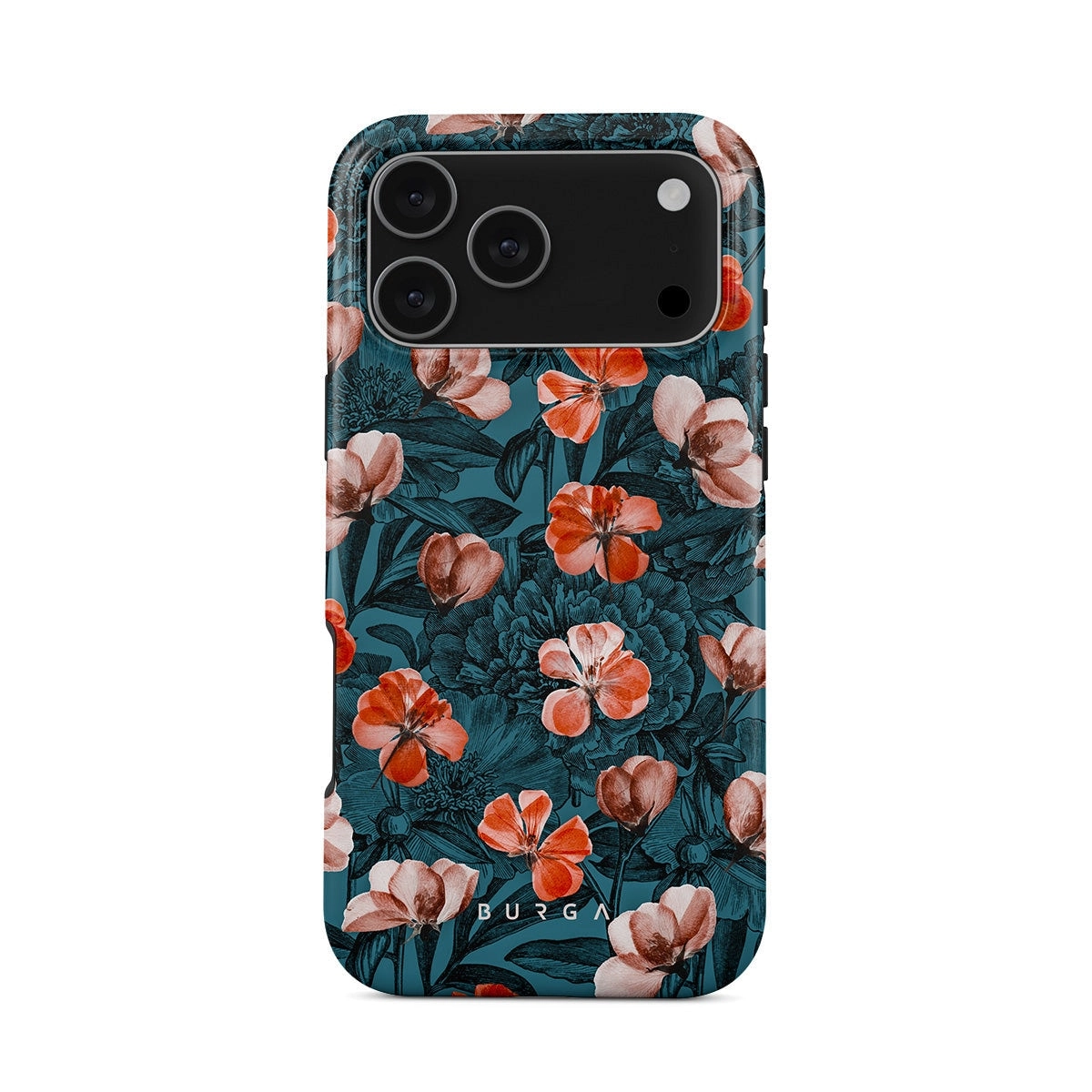 AMANI TRADING FZE UAQ UAE No Rain No Flower Premium Case Hybrid Dual-Layer Hard Shell with MagSafe for iPhone 17 Pro Max