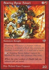 Wizards of the Coast Magic: The Gathering: Searing Spear Askari - Mirage