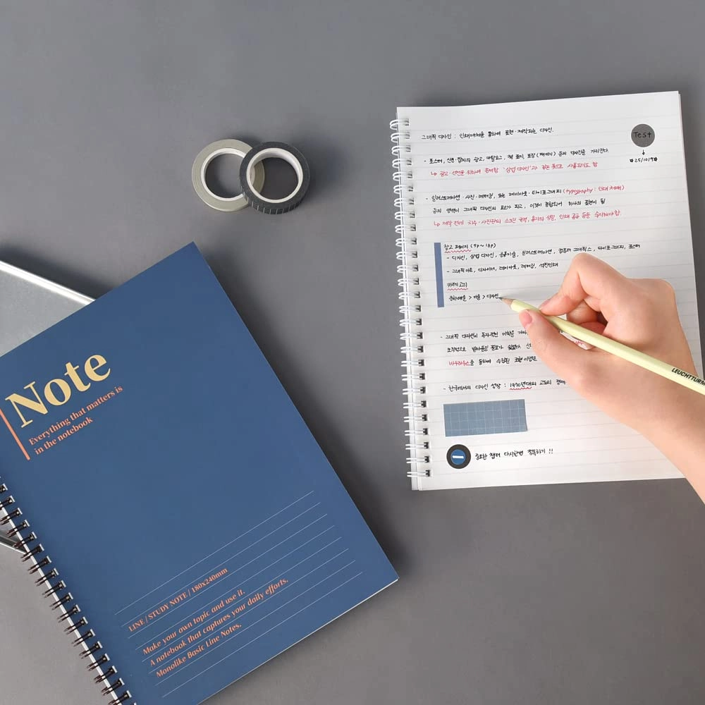 Archive A5 Spiral - Lined 98 Pages