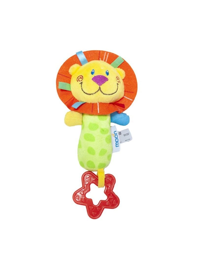 MOON Soft Rattle Plush Toy - Suitable for 3 months & above