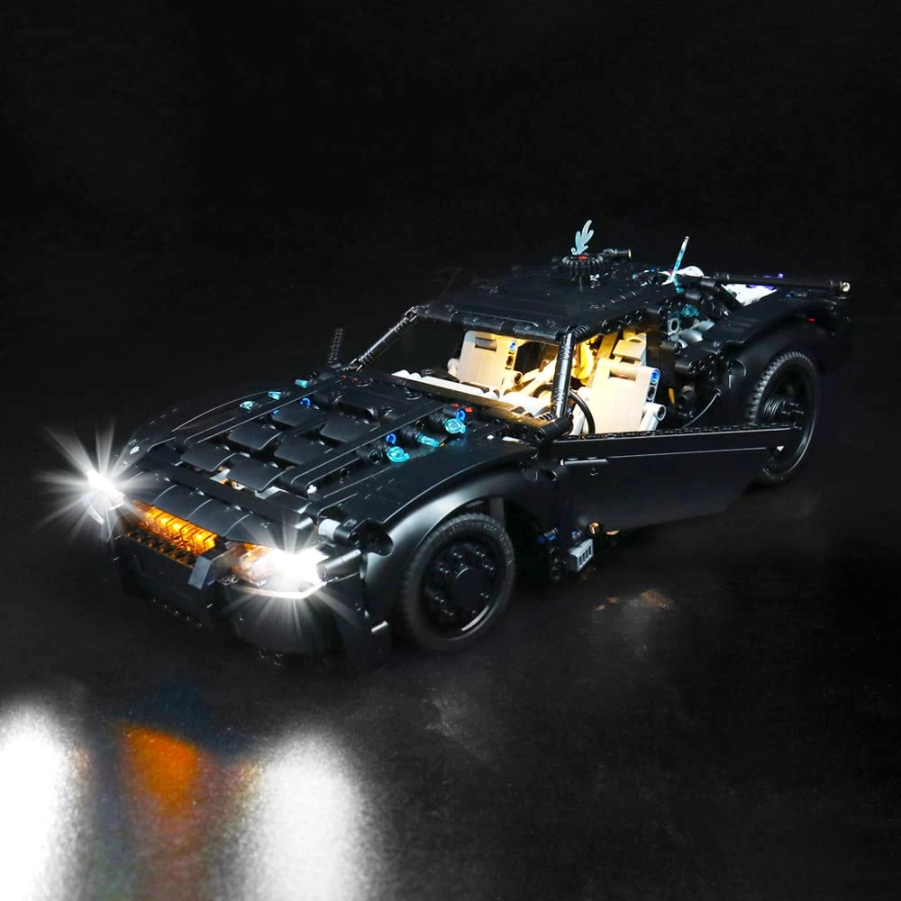 Vonado Light Kit for Lego Batman Batmobile - LED Compatible with Lego 42127