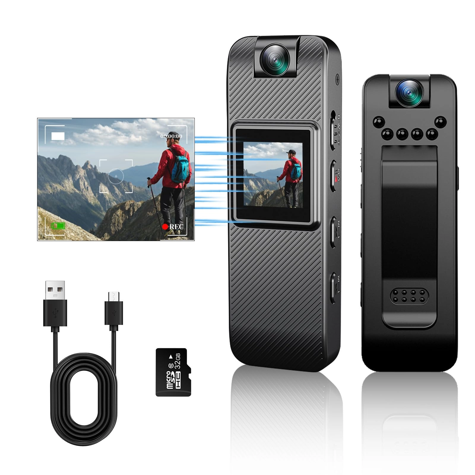 RUMUCF Body camera - 1080p