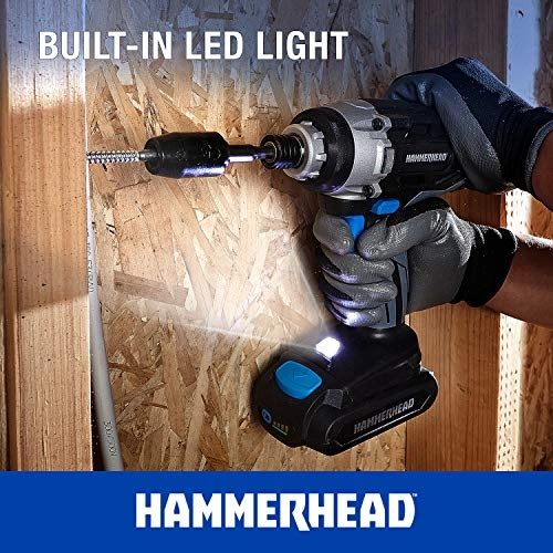 20V 1/4 Inch Cordless Impact Driver - 1.5Ah