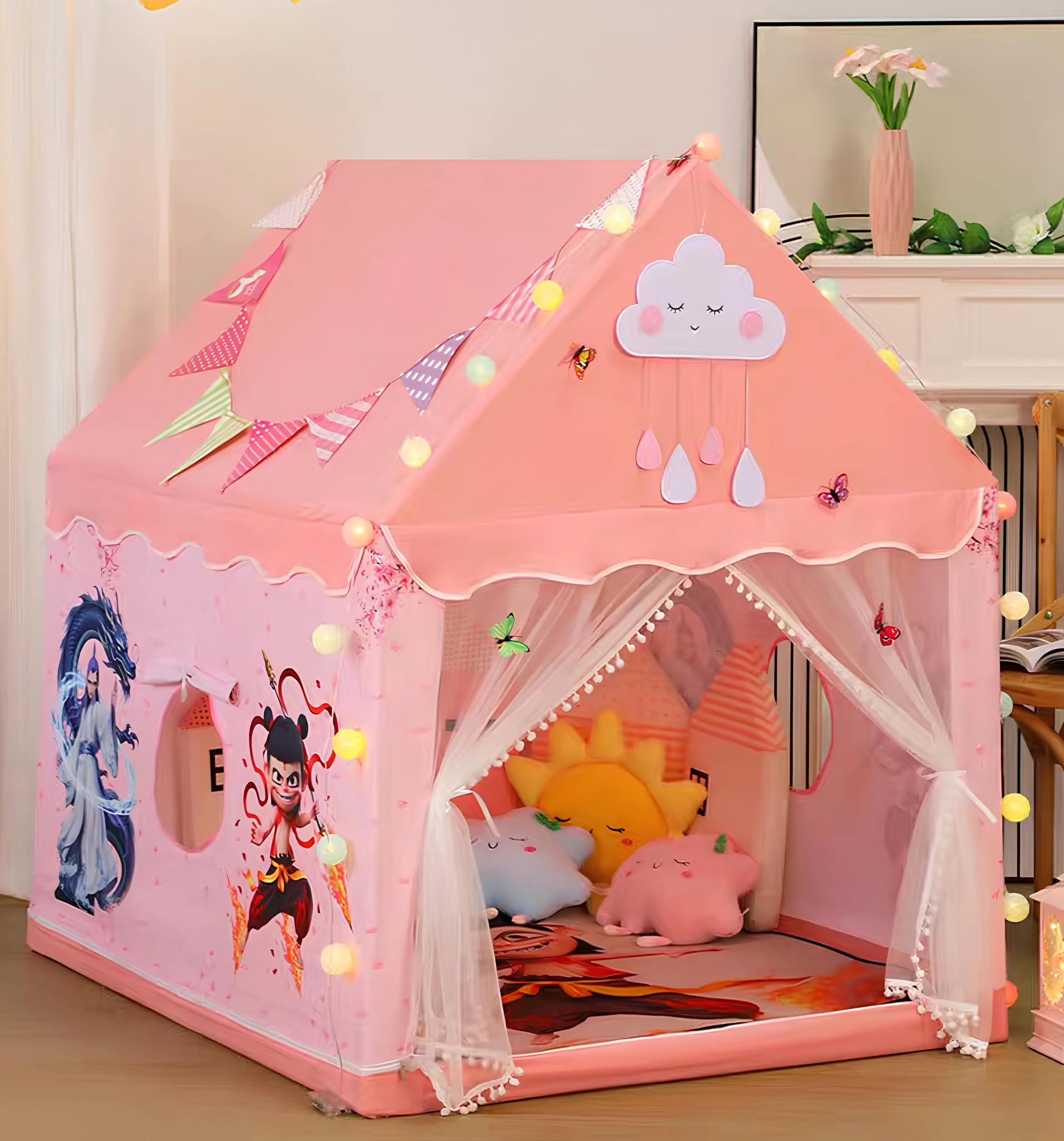 Play Tent House - Medium 95 x 74 x 105 Centimeters