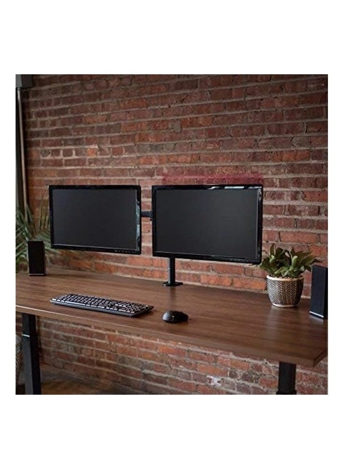 Dual LCD Monitor Desk Mount Stand - 2 27in